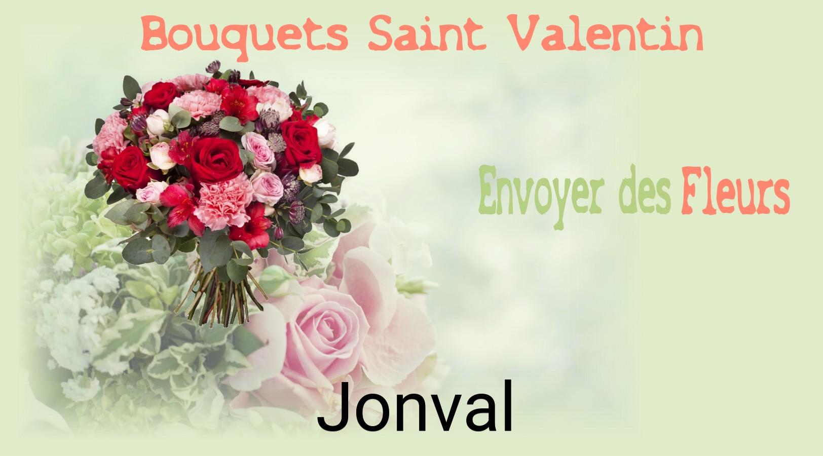 Roses de Saint-Valentin livrées à Jonval
